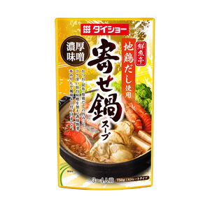 DAISHO 鮮魚亭濃厚味噌什錦海鮮鍋湯底 750g