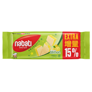 麗芝士Nabati檸檬風味威化餅168g袋裝