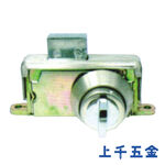 地鎖 不銹鋼地鎖 OK301 OK牌 暗鎖 暗閂 玻璃門鎖 隱藏式門鎖 單頭 門厚28~40mm, , large