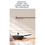 韓國Kassel鑽石超導熱不沾深型炒鍋附玻璃鍋蓋-32cm(IH爐可用鍋)亞光灰, , large