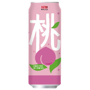 紅牌水蜜桃汁飲料-490ml