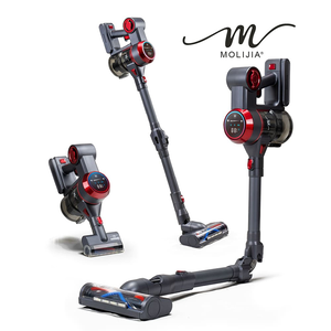 【MOLIJIA】M181 Automatic AI Sensing Handheld Cordless Vacuum Cleaner - Grayish Red