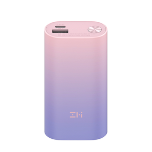 〔佳美能〕ZMI 30W 10000mAh 迷你型行動電源 (QB818)-浪漫紫