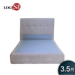 (LOGIS)捲包式 單人床頭+床底 【C001-1-3M】, , large