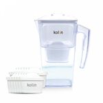 【kolin 歌林】日系窄身濾水壺2.5L+濾芯12入(共13芯/適用Brita), , large