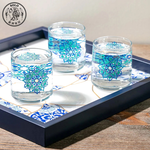 【SOLO Vintage】LCW Home Glass Cup Set of 3 Water Cup Juice Cup Made in Turkey, , large