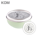 【KOM】夢想系列 磨砂316不鏽鋼兒童隔熱碗 (幼兒園指定/圓匙升級), , large