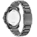 CITIZEN 星辰 亞洲限定 聖誕節推薦款光動能萬年曆手錶-墨綠 BL5547-89X, , large