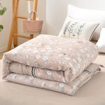 【Betrise】Autumn pine forest | Washable/machine washable Korean retro soft cotton silver ion anti-bacterial anti-bacterial feather velvet warm winter quilt - large size 180x210cm, , large