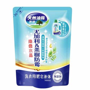 南僑水晶肥皂液體皂-尤加利茶樹防霉1400g