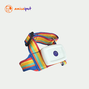 【精鼎智能】amicoipet｜寵物居家智能生理監測胸背項圈組-XXS彩虹