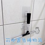 [熊好貼國際] 掛衣架（台灣製造）粗糙紋路平整不平整皆可貼 掛鉤 無痕掛勾 掛勾 無痕 門後掛架  免鑽牆 不殘膠, , large