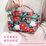 日本製 【Passage Bois】櫻桃 雙口袋大容量抗菌手提袋, , large