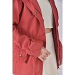 (S) euro como質感棉質純棉紅色外套二手衣, , large