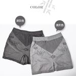 【現貨】MIT台灣製竹炭抗菌無縫中腰平口褲 內褲 P23927, , large