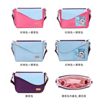 【seisei】遛遛包/斜背+托特二包合一_再生寶特瓶環保防水布/好粉紅, , large