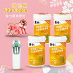 <維他顧>Vitacodes大豆胜肽群精華 頂級蛋白胜肽 (450g*4罐+元氣搖搖杯650ML*1) 免運優惠組, , large