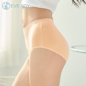 【伊柔 EVEROY】經典舒適純棉高腰內褲 M-2XL/Q內褲 9817-41 橘色