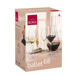 RONA Ballet芭蕾系列-波爾多紅酒杯680ml(四入禮盒)[享恩貿易], , large