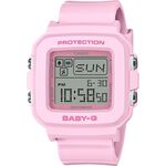 CASIO 卡西歐 BABY-G 單色像素動畫數位手錶-粉 BGD-10-4, , large