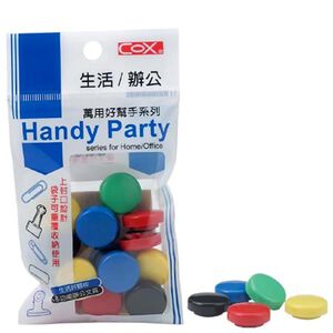 COX三燕  20mm彩色磁鐵HM-020