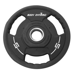 【德旺健身器材】 PU槓片-5kg (一組兩入)