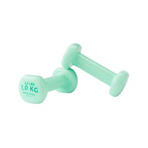 迪卡儂1kg啞鈴組2入