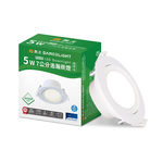 DanceLight舞光 10入組 5W坎燈 崁孔7CM LED 廣角浩瀚崁燈 保固2年(白光/自然光/黃光), , large