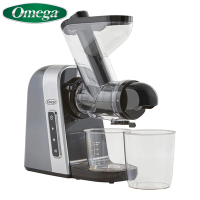 [群宏電工]Omega 冷萃慢磨機 MM400GY13 灰色 慢磨機 果汁機 榨汁機 芹菜汁 蔬果汁 原廠1年保固