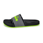 DIADORA迪亞多那 防水止滑運動拖鞋 男鞋 休閒 不吸汗 柔軟 吸衝 舒壓 足弓支撐 耐穿 耐磨 止滑 灰紅 黑綠, 灰紅,28, large