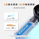 【Leo手機周邊專賣店】 GUXON古尚 巧冰扇 手持風扇  /  GXFAN01  / 星霧銀, 星霧銀, large