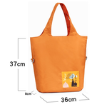 Eco-friendly Dual-Color Reversible tote bag (Canary), , large
