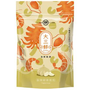 KAKA大三鮮海鮮脆餅-漁場經典原味81g