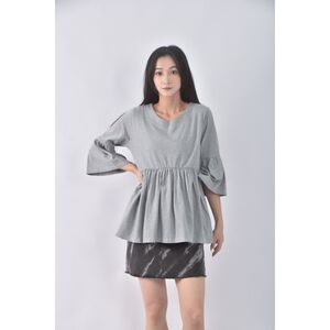 (S) kai ni棉質純棉灰色長袖上衣二手衣