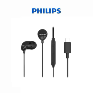 【Leo手機周邊專賣店】 PHILIPS飛利浦 完美氣密高音質入耳式耳機 Type-C  /  TAE2146  / 黑色