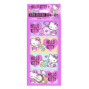 [寶富華]Hello Kitty水分增量 超迷你純水柔濕巾8抽×8包