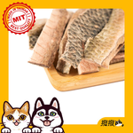 【撥撥】咬咬虱目魚皮 - 候鳥共生友善魚塭，貓狗適用原肉凍乾｜每包40g, , large