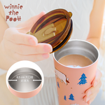 Disney Winnie Stainless Steel Insulated Vacuum Double Drink Cup Set 600ml -  Sky Blue, , large