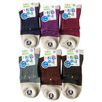 C5940竹炭棉透氣襪1/2加大, , large