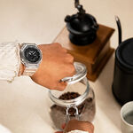 CASIO 卡西歐 G-SHOCK 透明特別版 八角 電子錶 GA-2100SKE-7A, , large