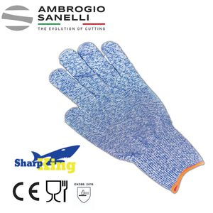 蓋瑞廚物【SANELLI AntikCut SharpKing食品級防切手套 達最高防切TDM檢測等 F】防割手套 防切