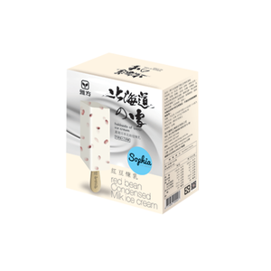 雅方北海道之雪紅豆煉乳雪糕-75gx4