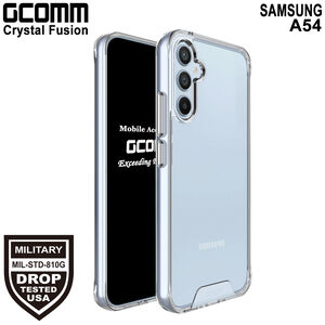 GCOMM 三星 A54 晶透軍規防摔殼 Crystal Fusion