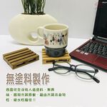 GS MALL 台灣製造 一組二入 檜木杯墊 工業風 檜木墊 棧板杯墊 杯墊 餐墊 桌墊 吸水墊 隔熱墊 檜木, , large