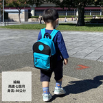 SOLIS 調色盤系列 休閒迷你後背包-幼童款-S號-鳥藍/黑, , large