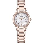 CITIZEN 星辰 XC 輕奢光 光動能鈦金屬電波女錶 送禮推薦-27mm ES9497-96A, , large