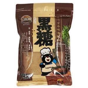 雅傳台灣傳統黑糖500g