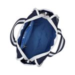 Lesportsac Mini Duffel Crossbody 運動風手提肩背兩用小包/ 條紋海軍藍, , large