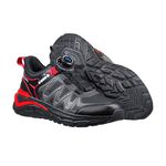 DIADORA迪亞多那 雷神大童慢跑鞋 童運動鞋 童鞋 寬楦 輕量 透氣 保護後跟 吸震 穩定 抗菌 除臭 黑紅 黑灰藍, , large