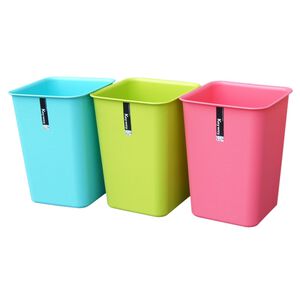 風采垃圾桶(中)方型-顏色隨機出貨